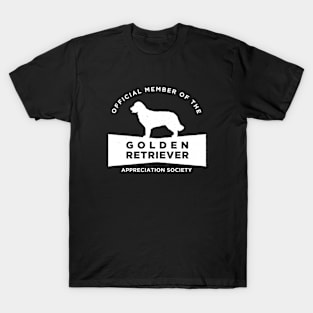 Golden Retriever Appreciation Society T-Shirt